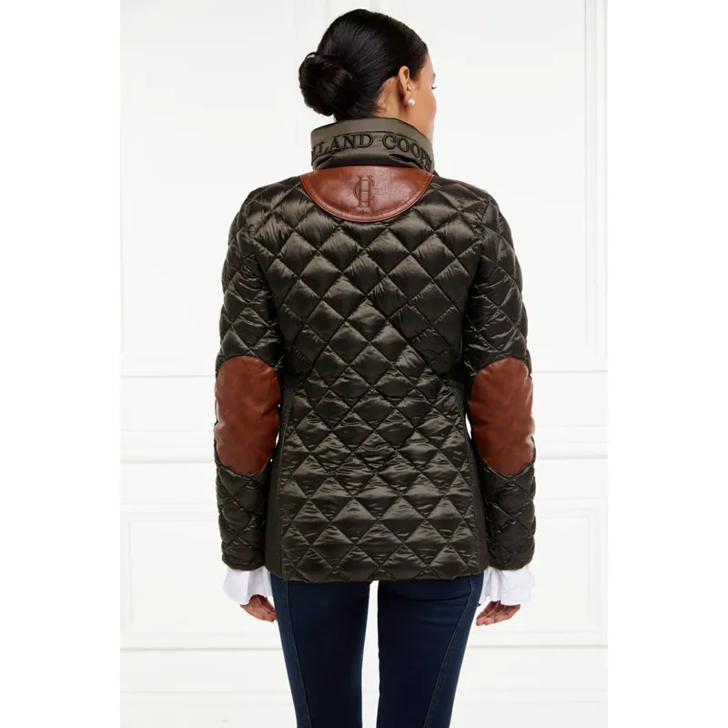 Holland Cooper Charlbury Quilted Jacket - Heritage Khaki-1